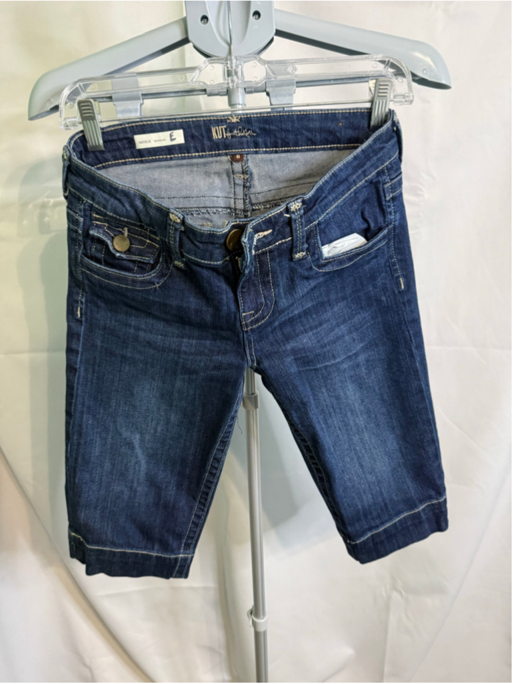 Women's KUT from the‎ Kloth Blue Natalie Bermuda Shorts Size 0